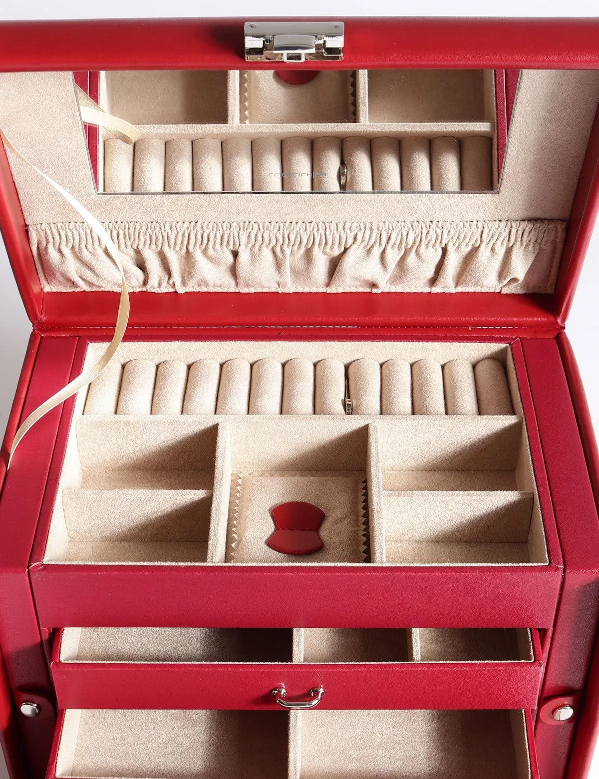 Friedrich23 Red Cordoba 26391-40 jewelry box
