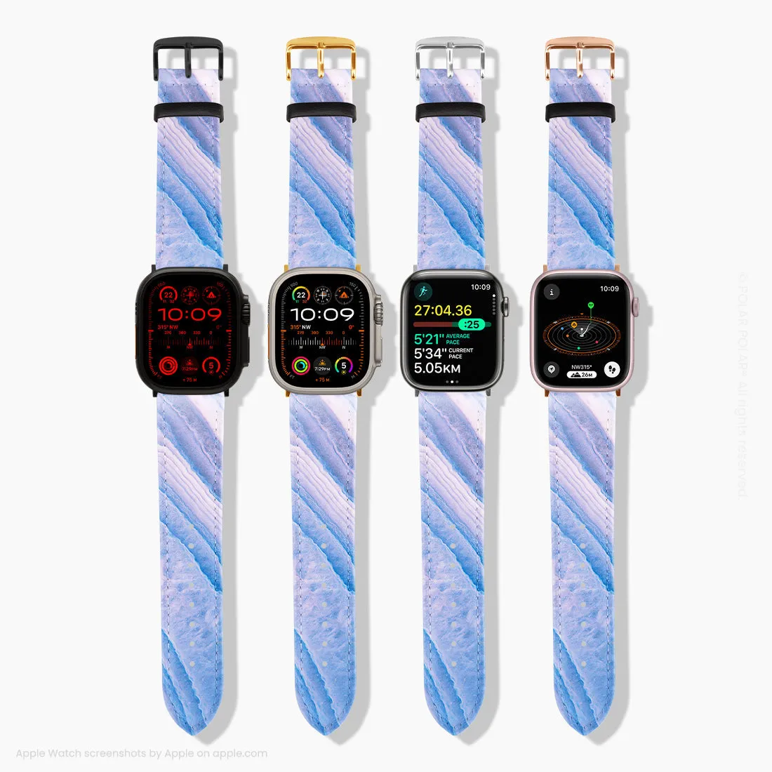 Frozen River - Apple Watch Band