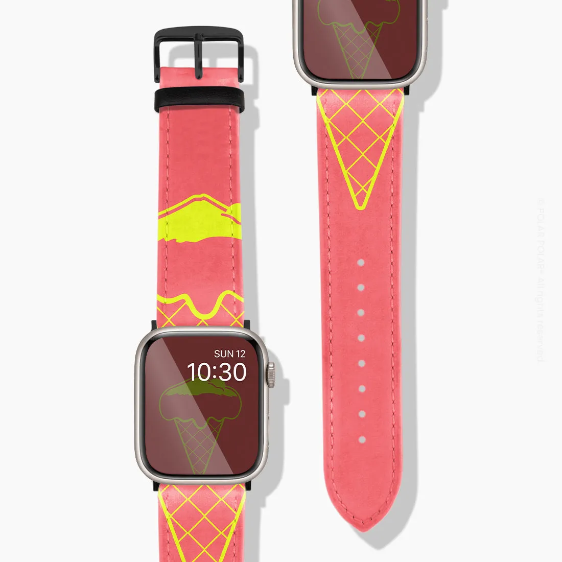 Fujisan Coral Ice Cream - Apple Watch Band