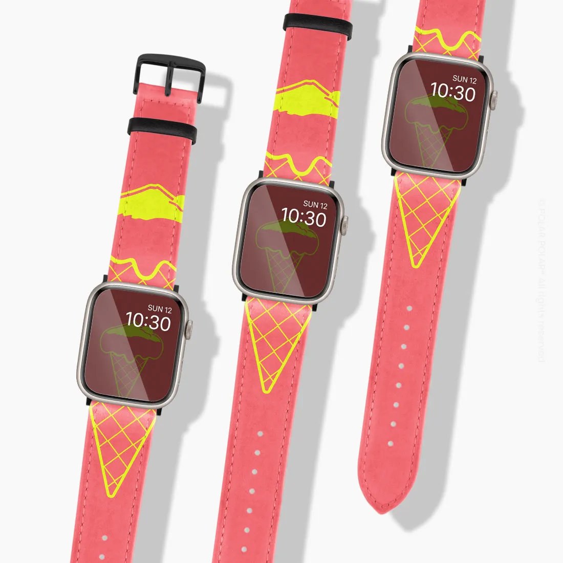 Fujisan Coral Ice Cream - Apple Watch Band
