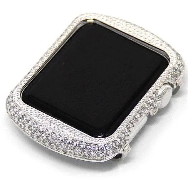 Full Loaded Handcraft Encrusted Bling Rhinestone Bezel Case For Apple Watch