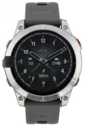 Garmin Epix Gen2 Smart Watch Slate Steel Gray with Titanium