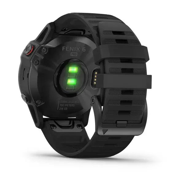 Garmin Fenix 6 Pro Black with Black Strap