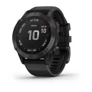 Garmin Fenix 6 Pro Black with Black Strap