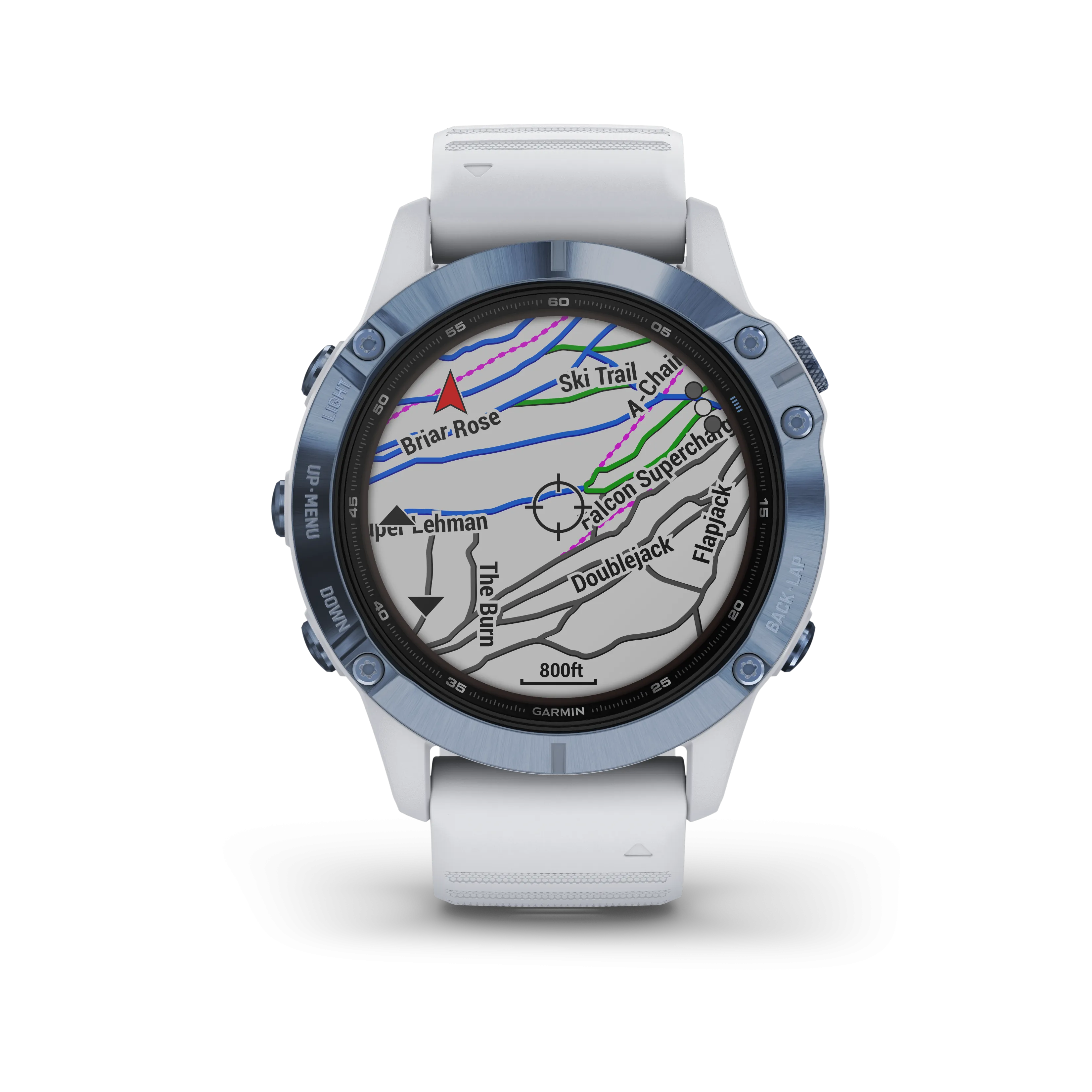 Garmin Fenix 6 Pro Solar Premium Multisport GPS Watches with Wearable4U Ultimate EarBuds Bundle