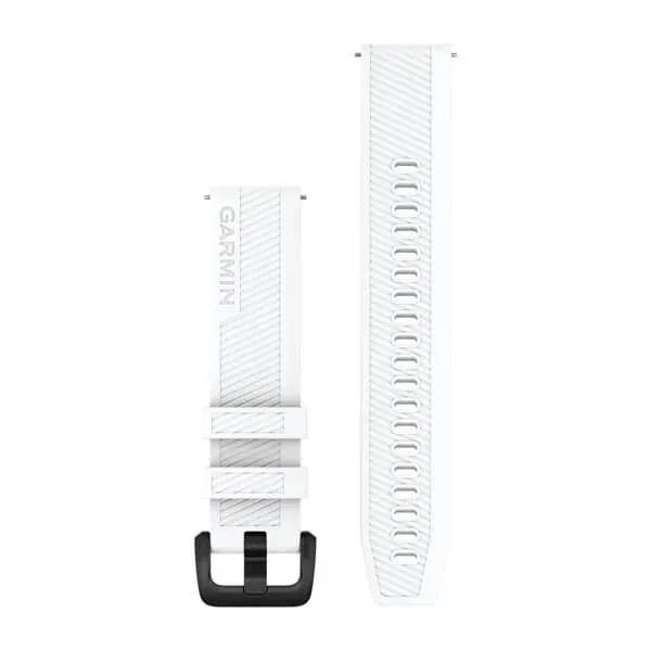 Garmin Quick Release Bands 20 mm  Light Sand Silicone with Rose Gold Hardware (010-13114-02)