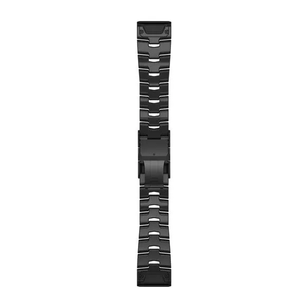 Garmin QuickFit 26 - Vented Titanium Bracelet with Carbon Gray DLC Coating