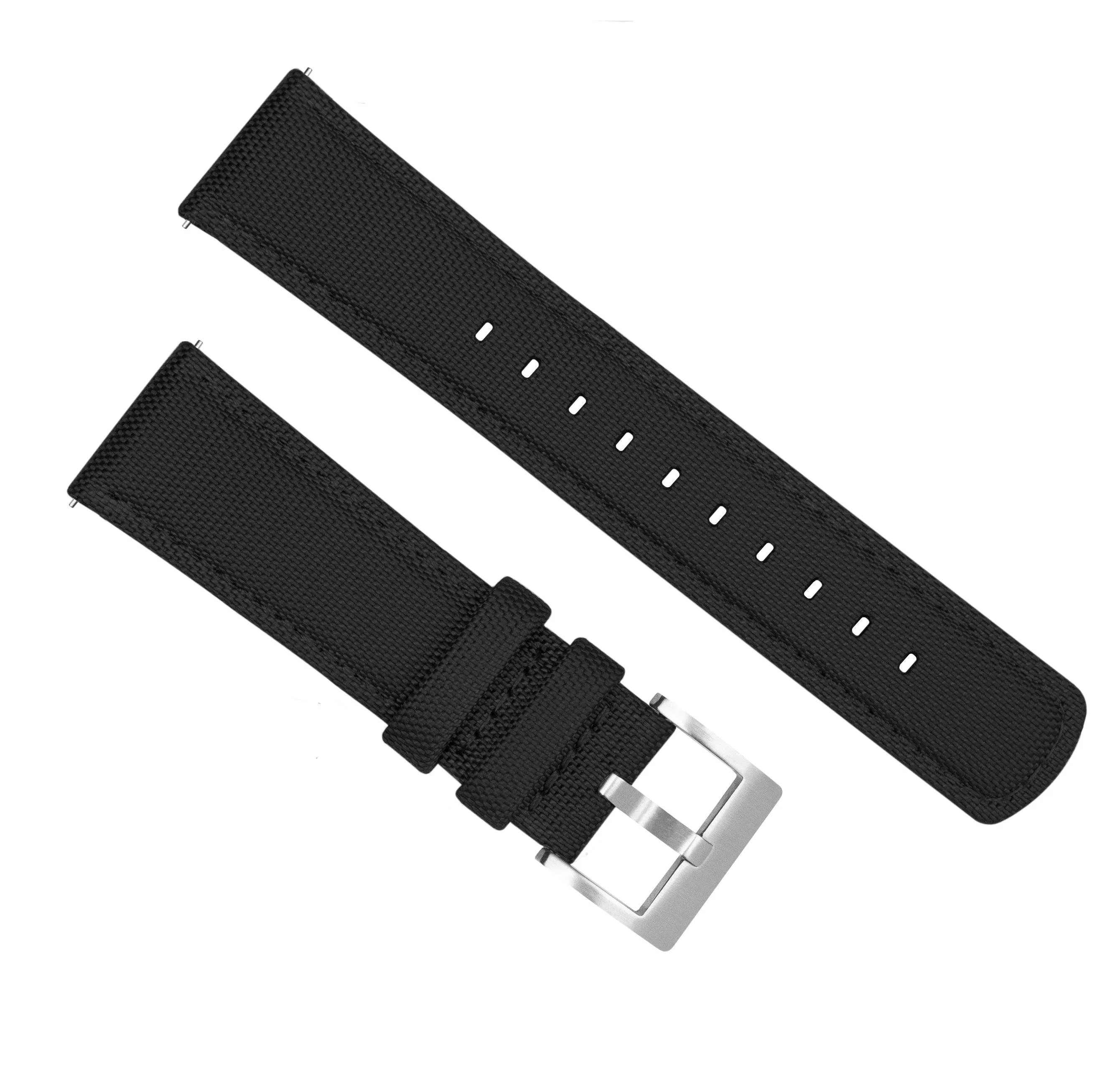 Gear S3 Classic Frontier Sailcloth Quick Release Black Watch Band