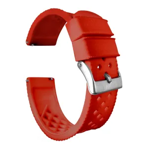 Gear S3 Classic Frontier Tropical Style Crimson Red Watch Band
