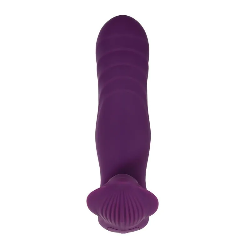 Gender X Velvet Hammer - Purple - Wearable Vibe with Remote