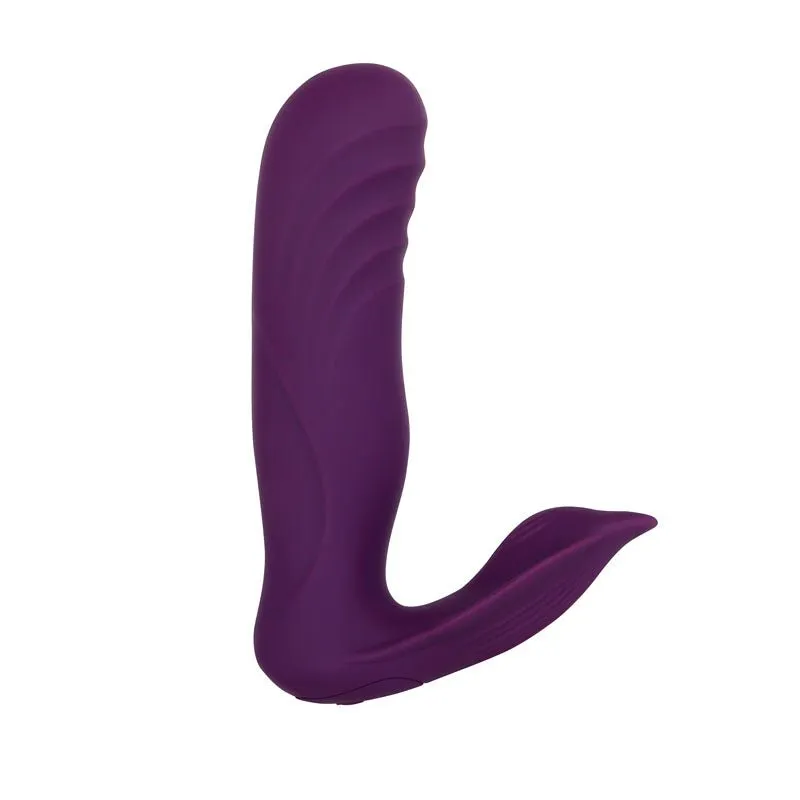 Gender X Velvet Hammer - Purple - Wearable Vibe with Remote