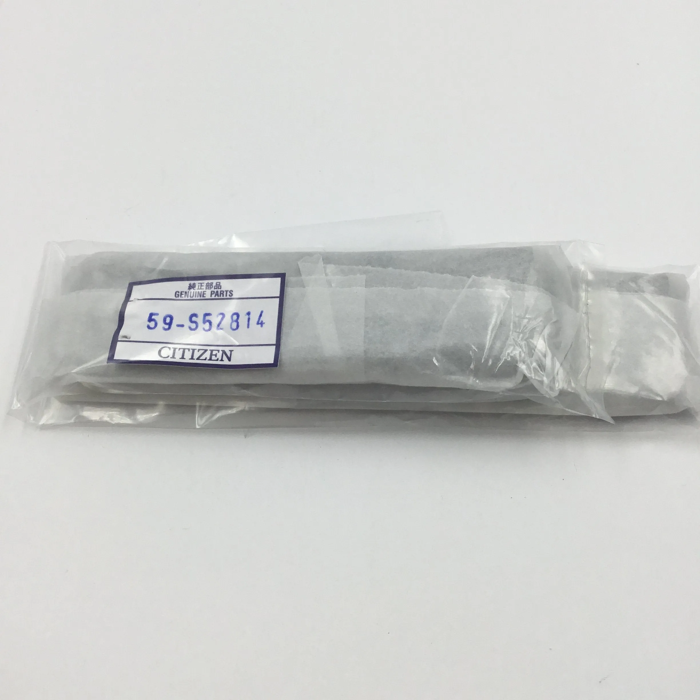 Genuine Citizen Black Rubber Eco Drive 26/20mm Watch Strap