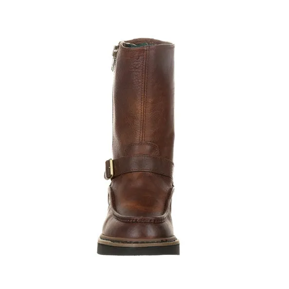 GEORGIA BOOT 10" PULL-ON SIDE ZIP WATERPROOF BOOT