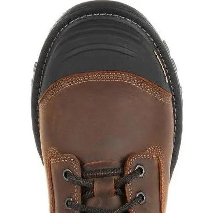 Georgia Men's Rumbler 8" Composite Toe Waterproof Work Boot - Brown - GB00285