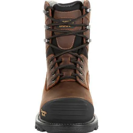 Georgia Men's Rumbler 8" Composite Toe Waterproof Work Boot - Brown - GB00285