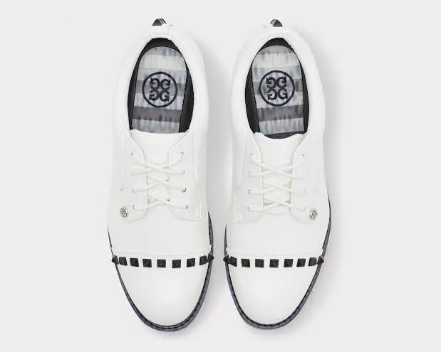 G/Fore Women’s Stud Cap Toe Gallivanter Golf Shoes: Snow