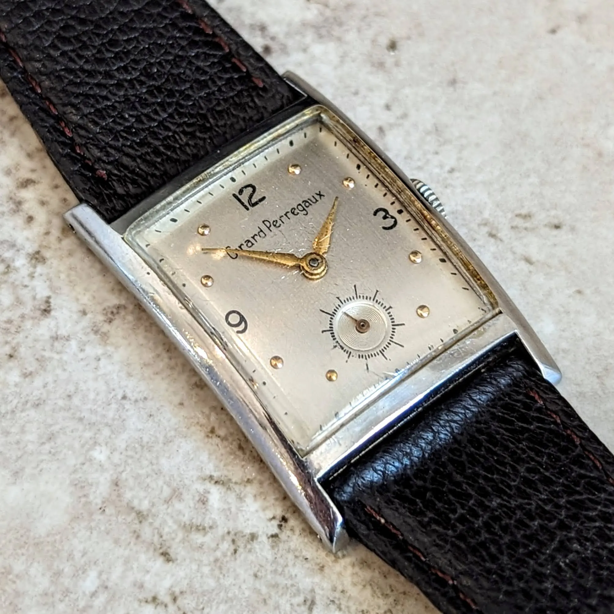 GIRARD-PERREGAUX 1791 Wristwatch Cal. GP91 17 Jewels 2ADJ Swiss Watch