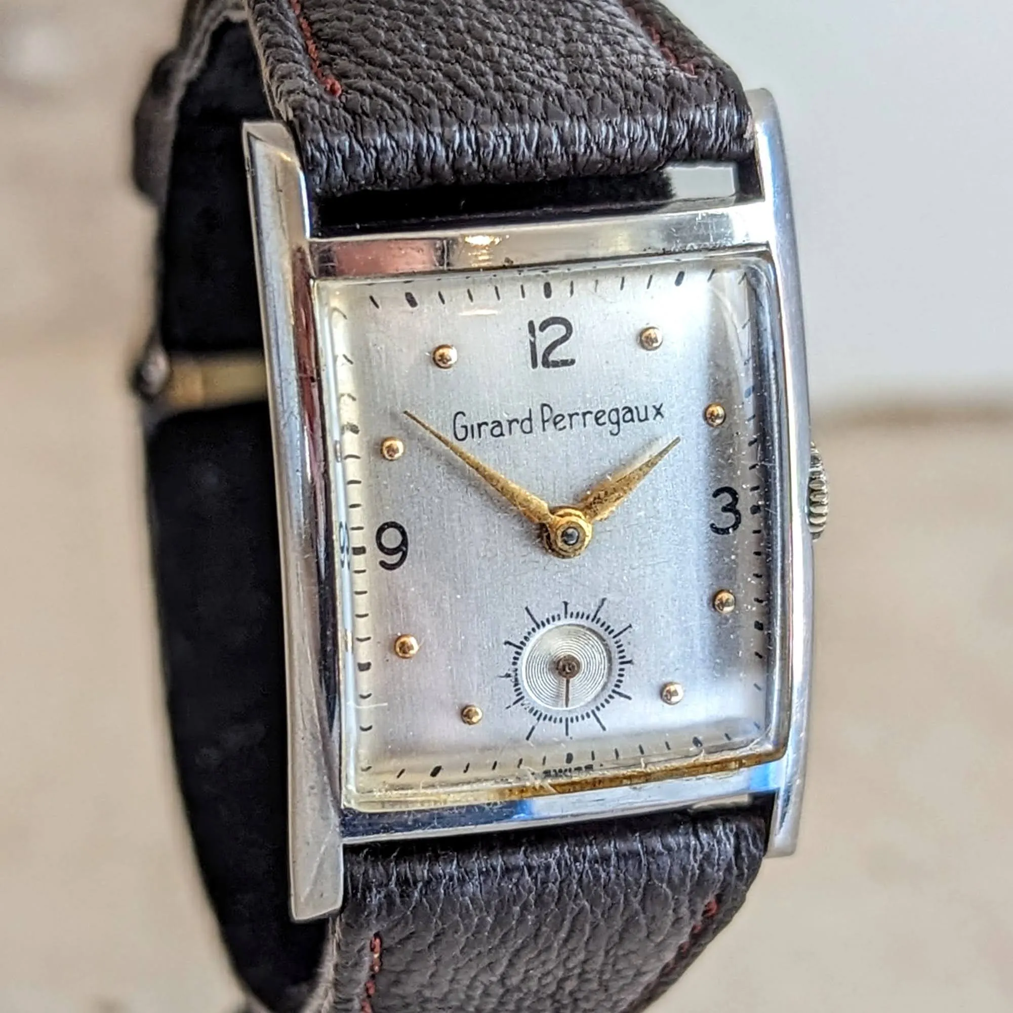GIRARD-PERREGAUX 1791 Wristwatch Cal. GP91 17 Jewels 2ADJ Swiss Watch