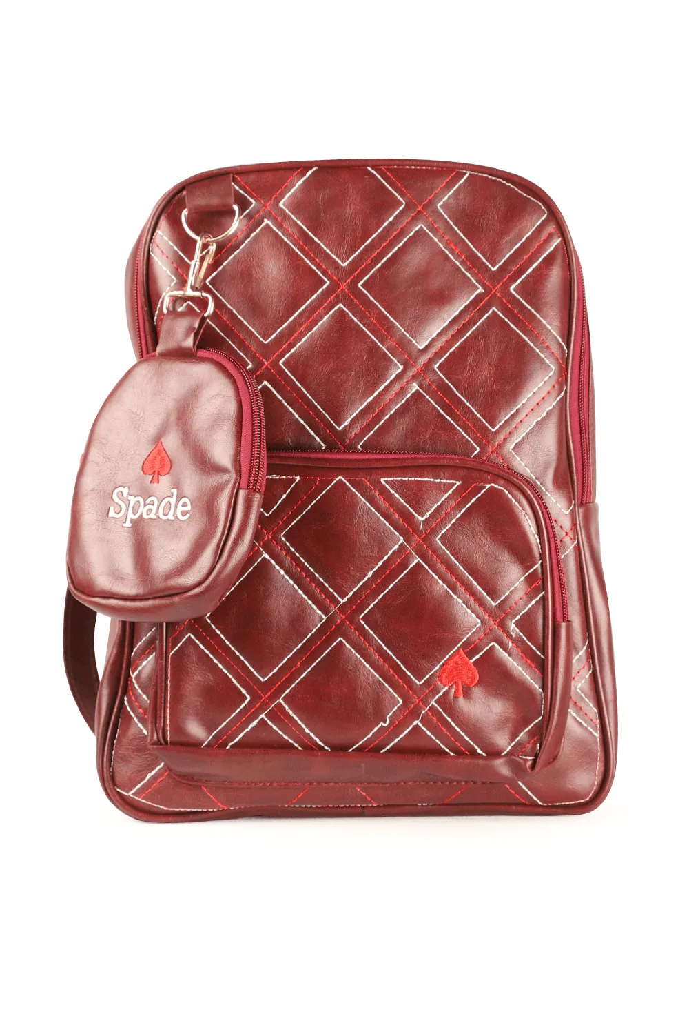 Girl's Leather Backpack