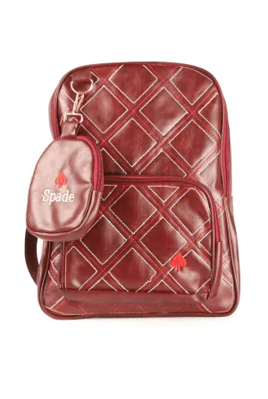 Girl's Leather Backpack