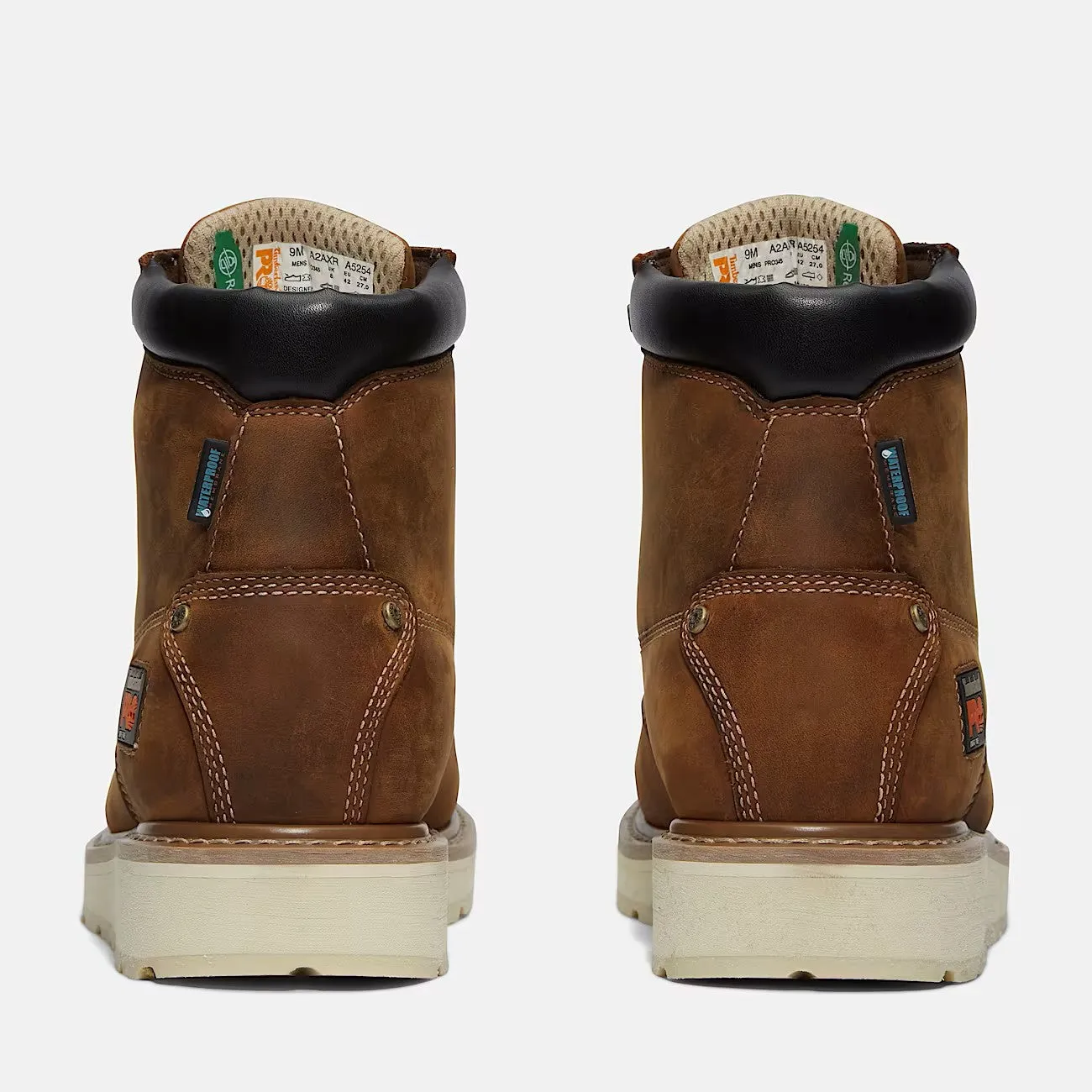 Gridworks 6" Waterproof Soft Moc-Toe - TB1A2AXR214
