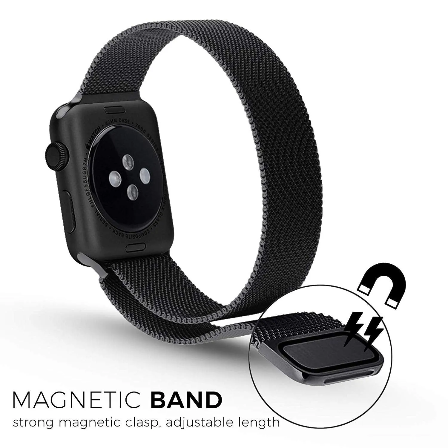 GRIPP 38/40mm stainless steel watch strap