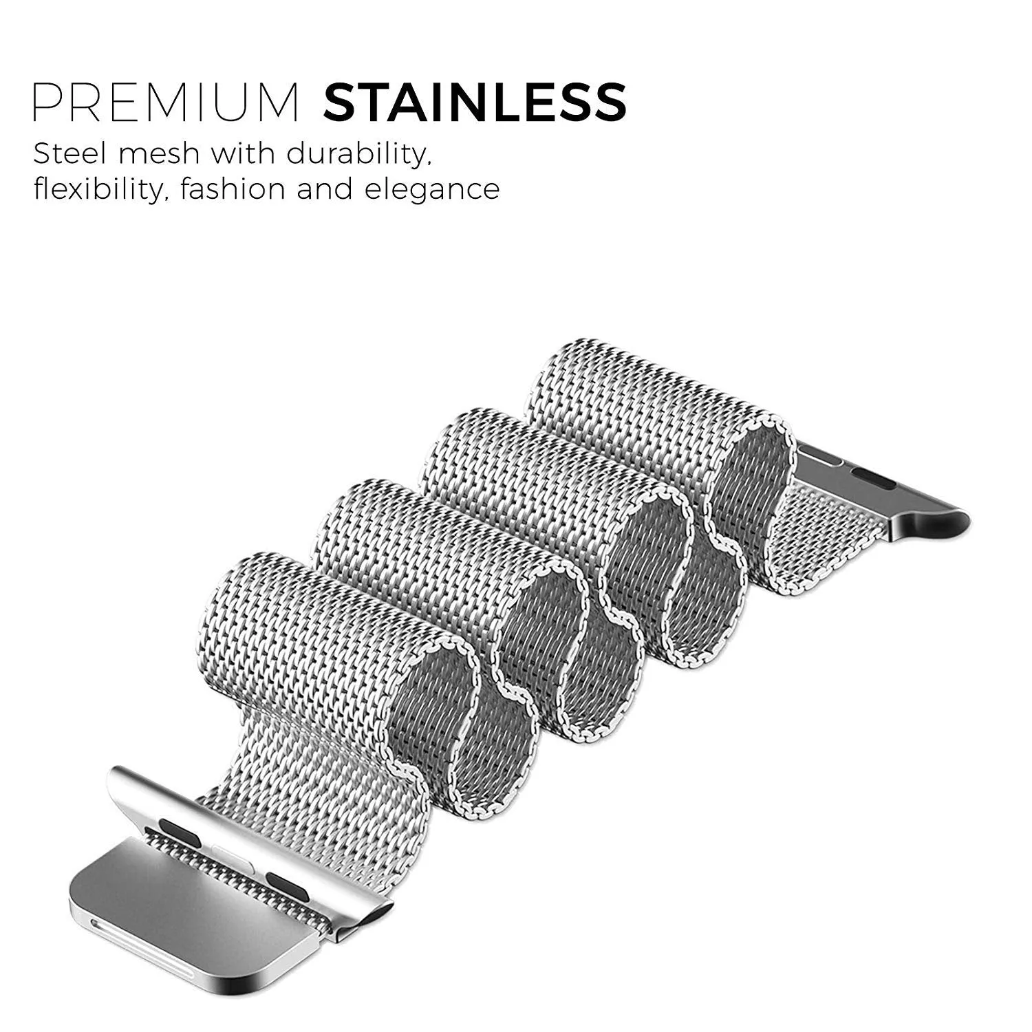 GRIPP 38/40mm stainless steel watch strap