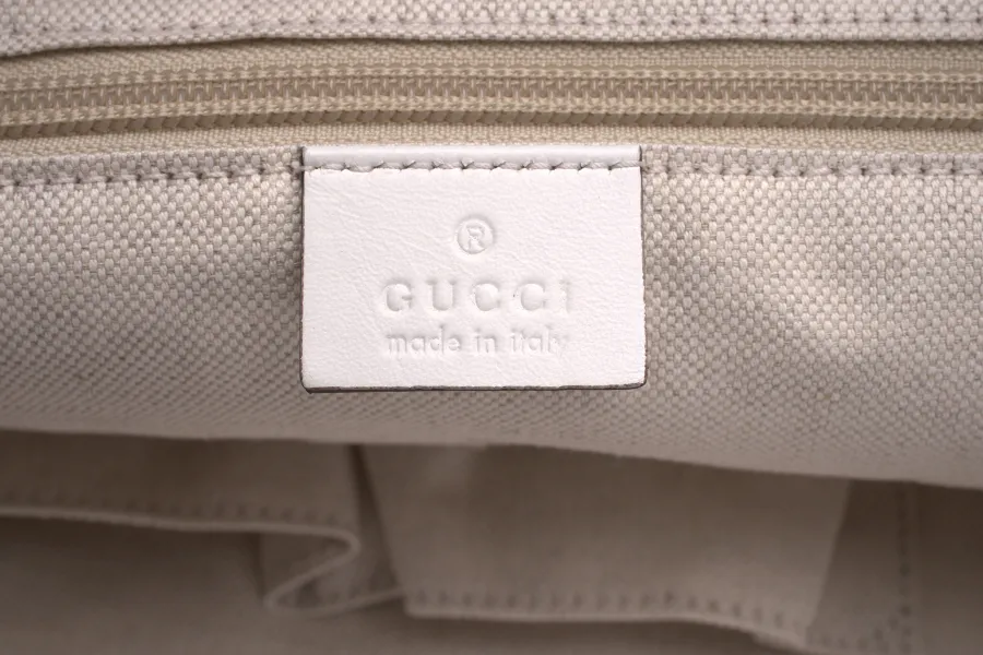 GUCCI BURGUNDY CANVAS UMBRELLA PRINT TOTE (282439 502752) NO DUST COVER