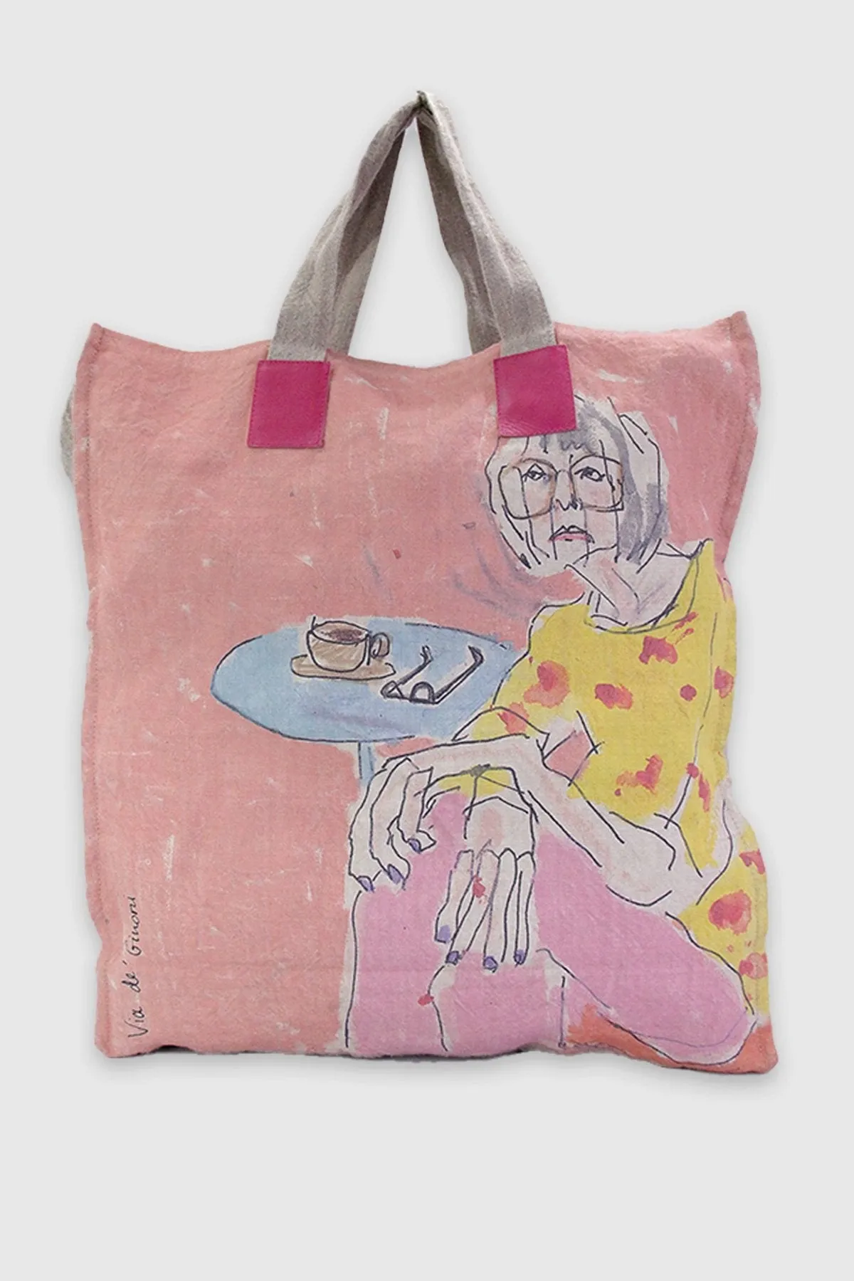 Gucci Garden Multicolor Canvas Tote Bag