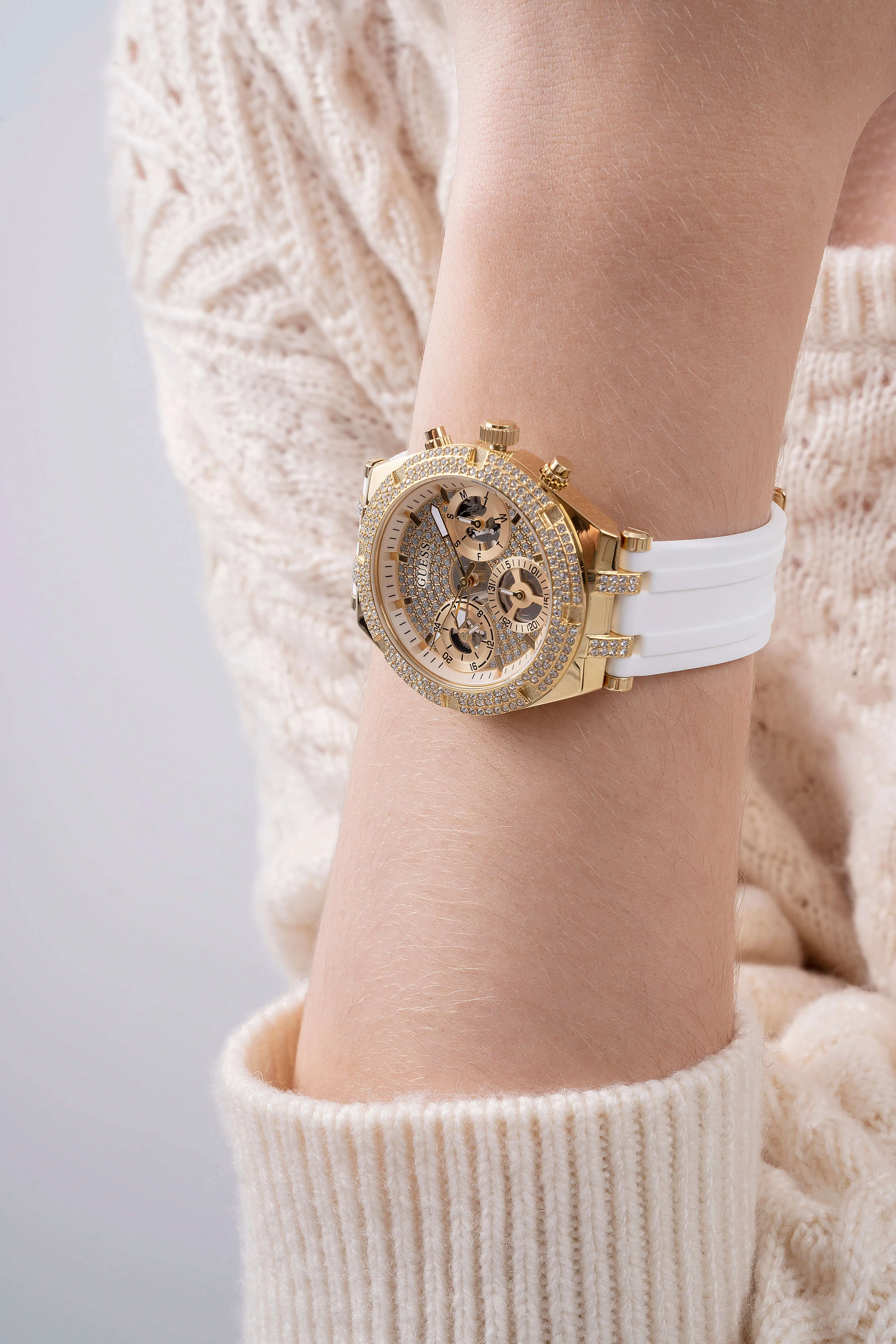 Guess Heiress Gold Watch
