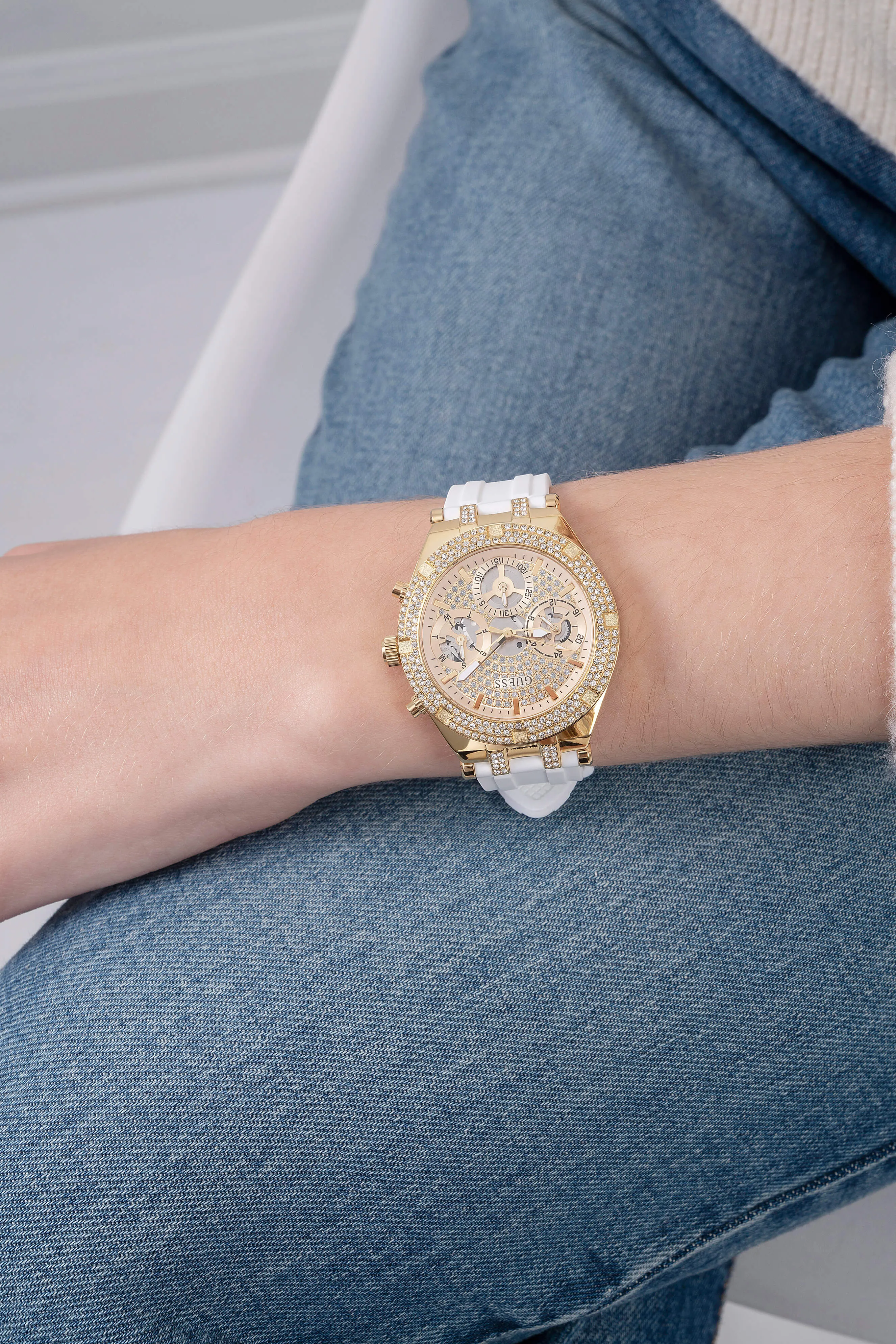 Guess Heiress Gold Watch