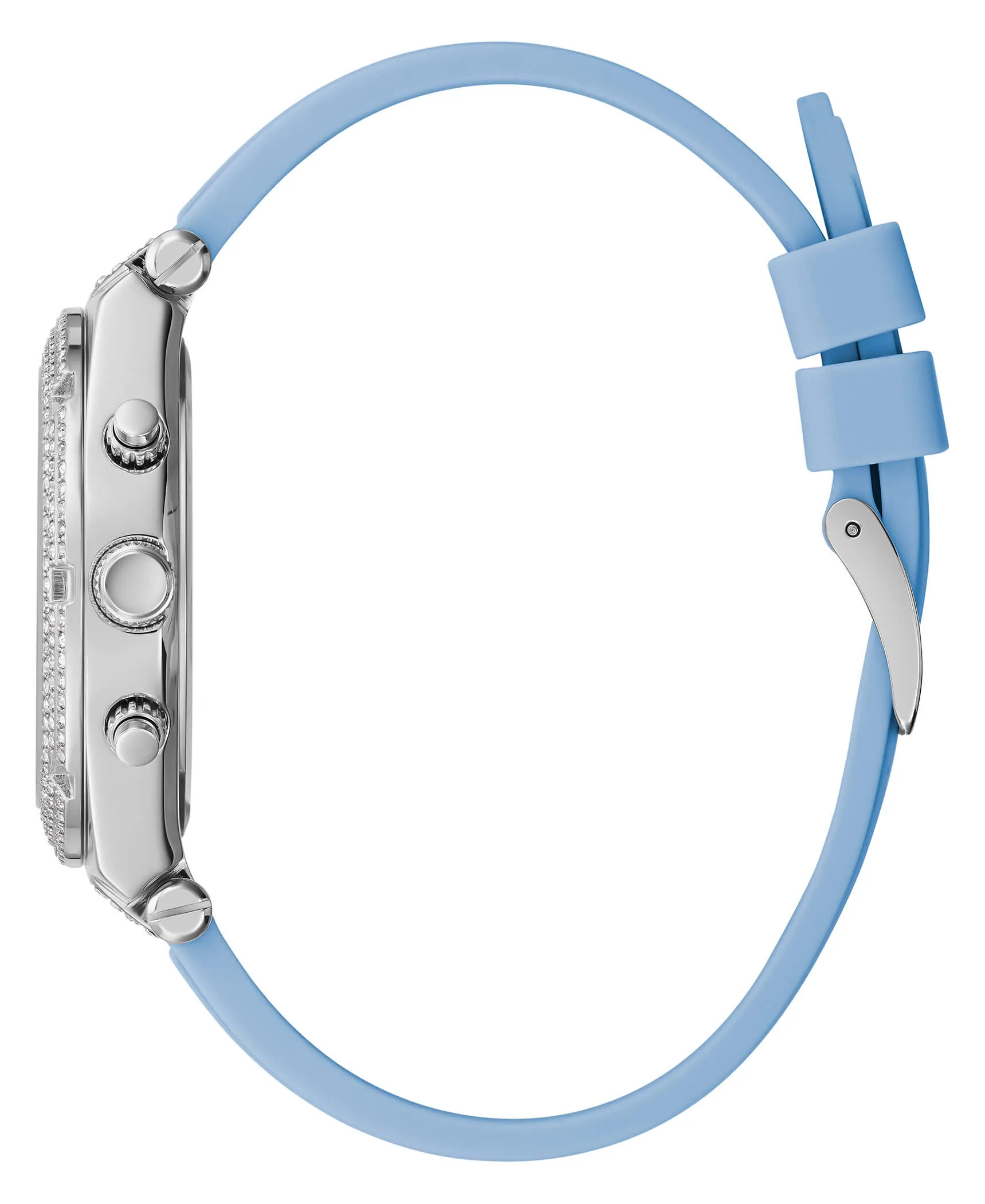 Guess Heiress Silver Watch