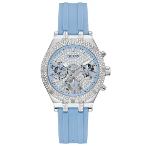 Guess Heiress Silver Watch
