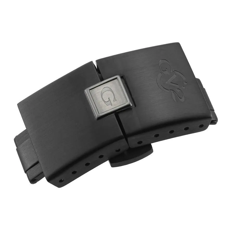 GV2 18mm Brushed Stainless Steel Deployment Clasp
