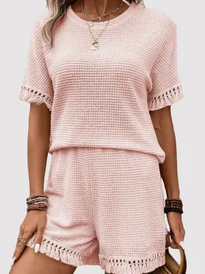 GYPSY - Tassel Top and Shorts Set