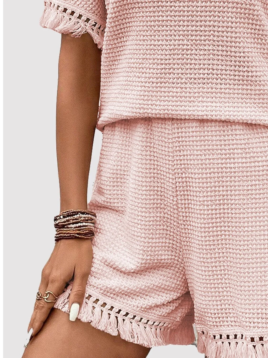 GYPSY - Tassel Top and Shorts Set