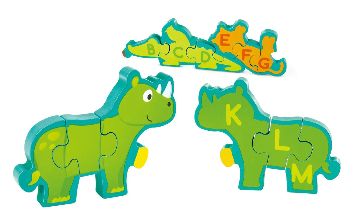 Hape Alphabet & Animal Parade Puzzle