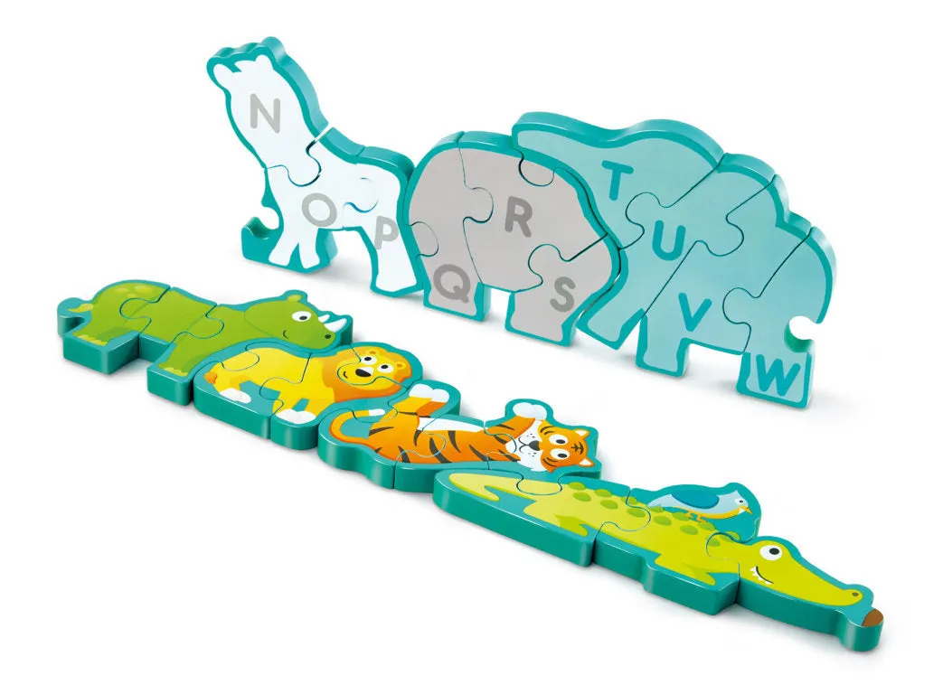 Hape Alphabet & Animal Parade Puzzle