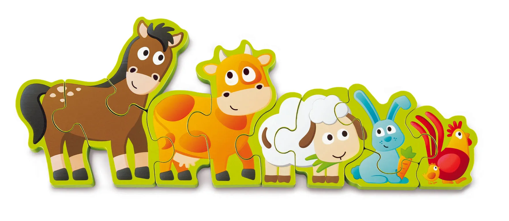 Hape Numbers & Farm Animals Puzzle