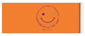 Happiness Is The Way - Yoga Mat