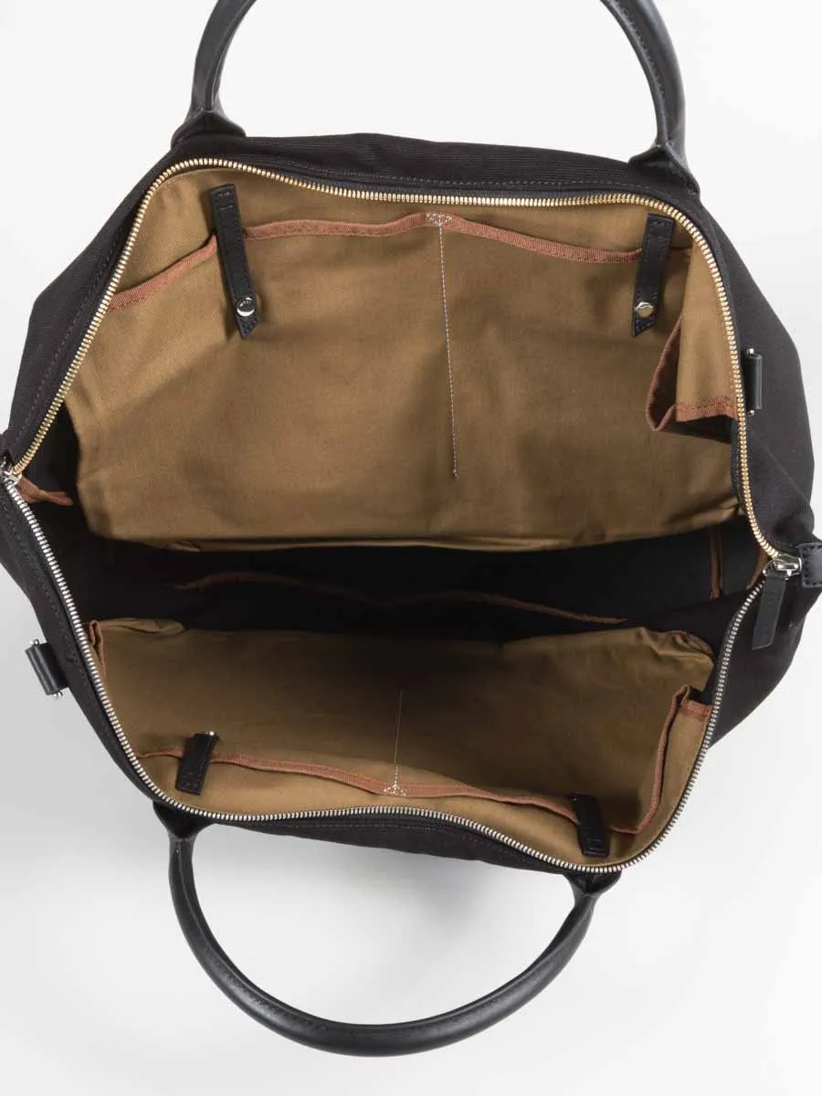 hartsfield weekender tote - black