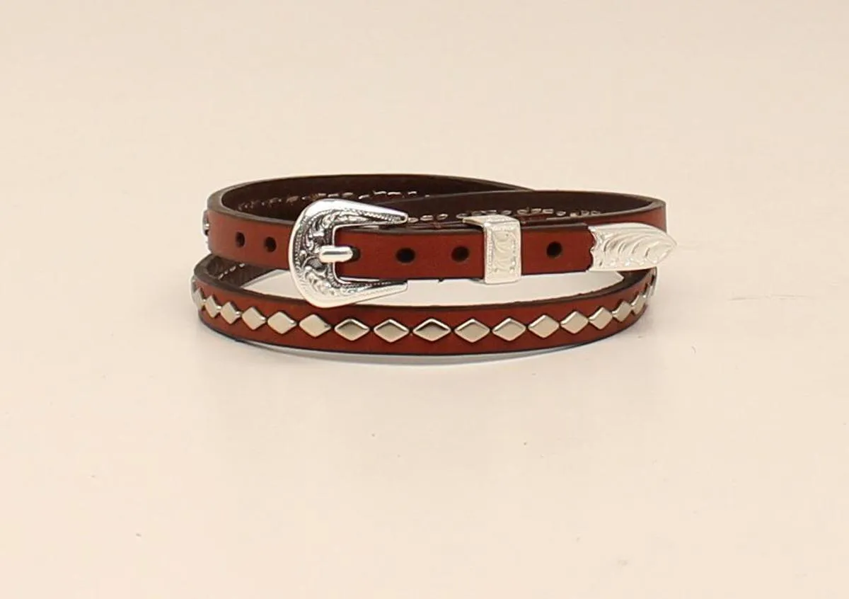 HATBAND WITH DIAMOND STUDS