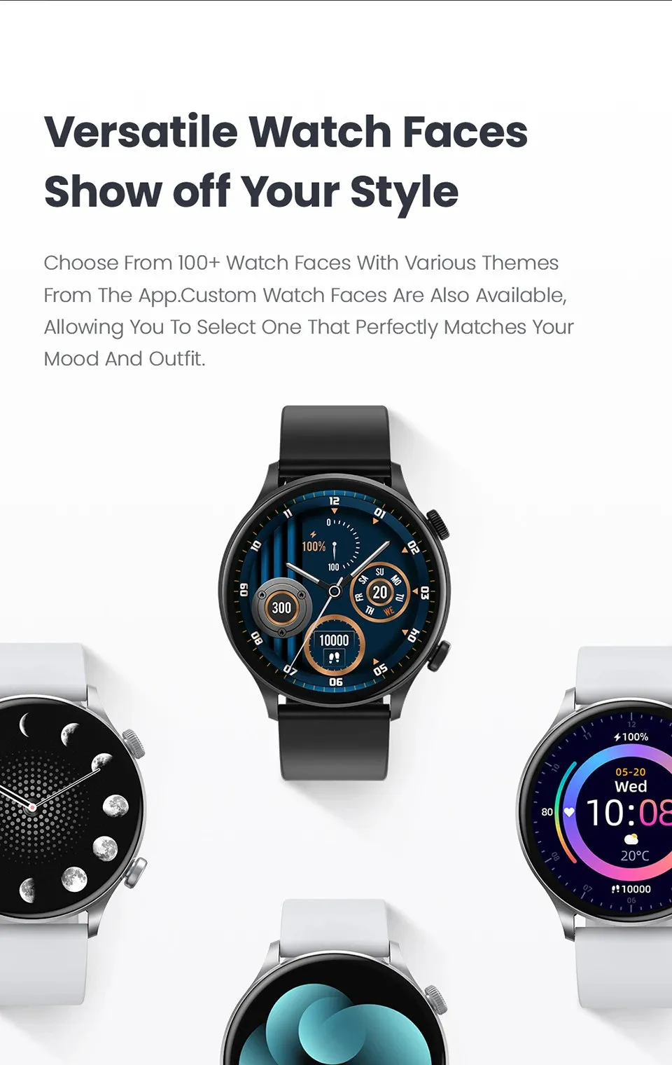 HAYLOU Solar Plus RT3 1.43" AMOLED Smart Watch