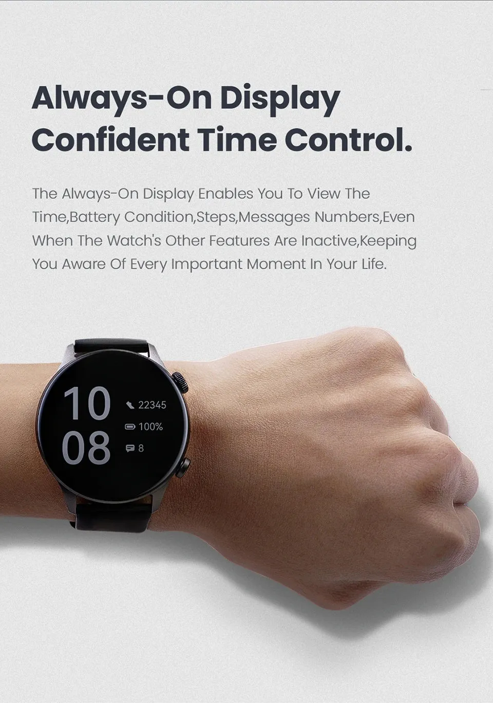 HAYLOU Solar Plus RT3 1.43" AMOLED Smart Watch