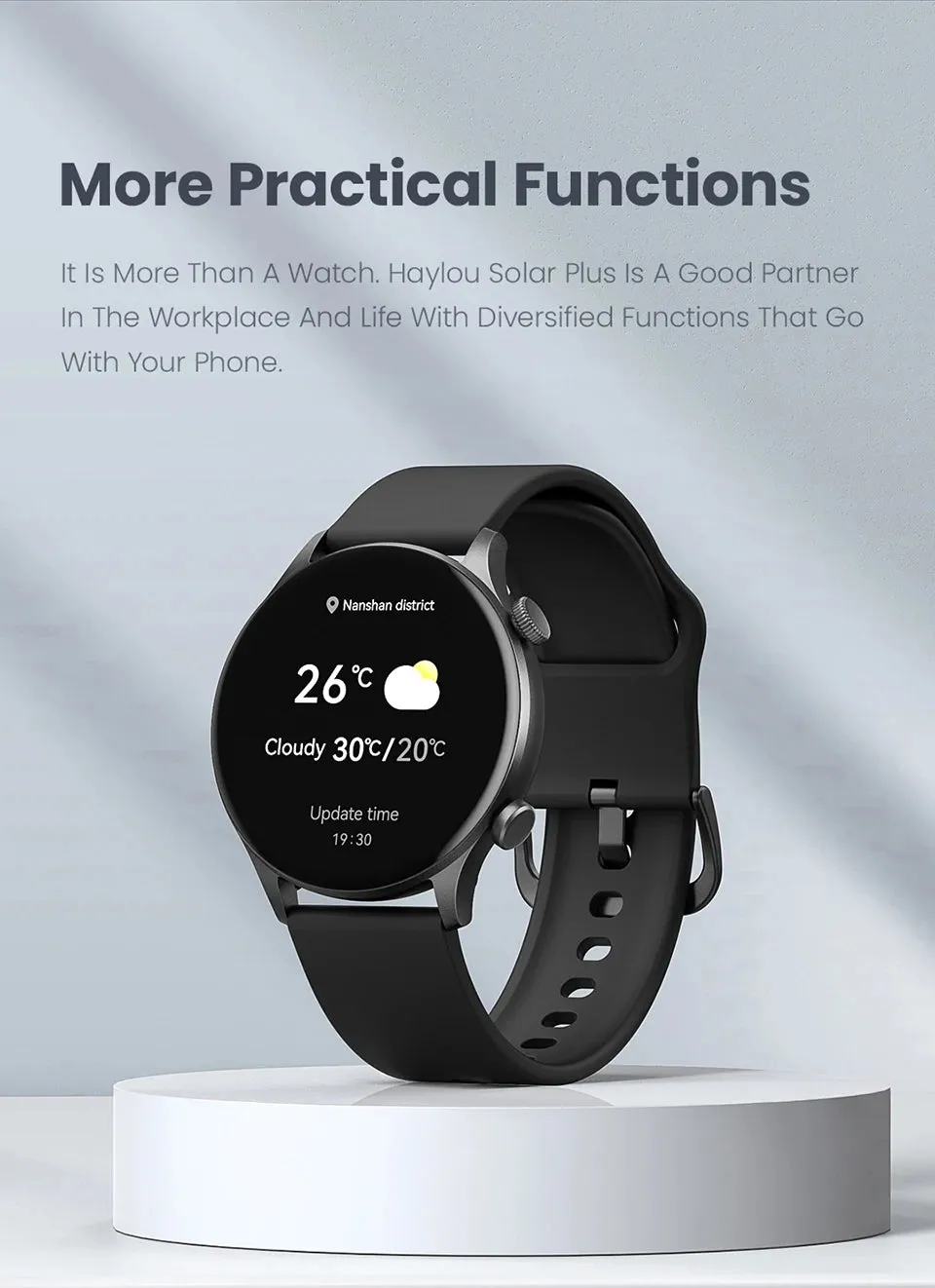 HAYLOU Solar Plus RT3 1.43" AMOLED Smart Watch