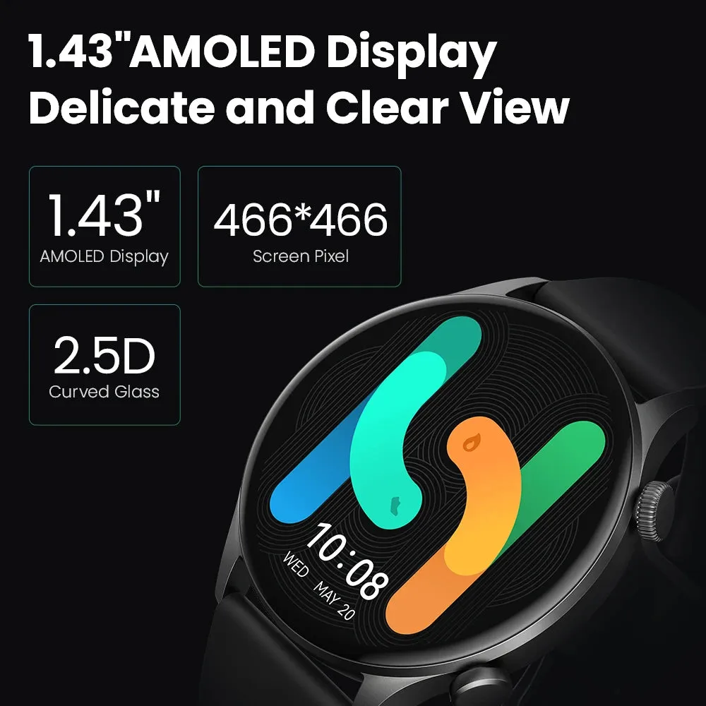 HAYLOU Solar Plus RT3 1.43" AMOLED Smart Watch