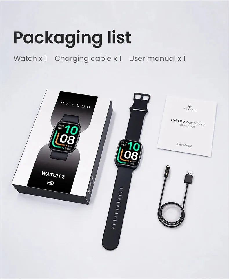 HAYLOU Watch 2 Pro 1.85" Large Display Smart Watch