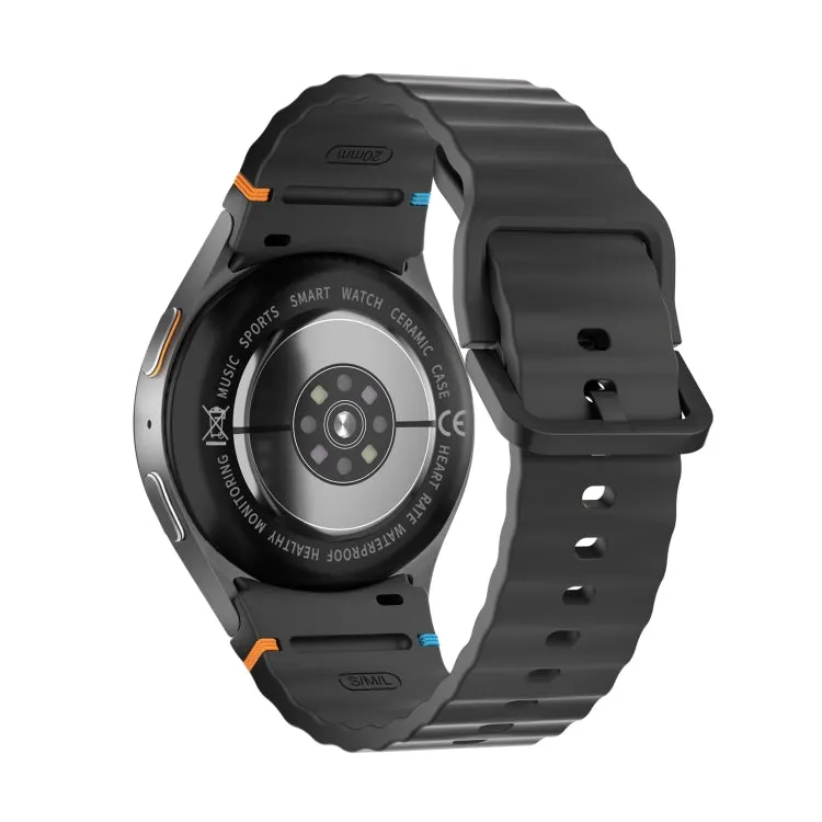 HD Watch7 mini 1.3 inch AMOLED Screen Smart Watch Supports Heart Rate Monitoring/Blood Oxygen Monitoring(Black)