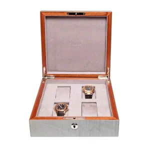 Heritage Chroma Four Watch Box - Grey