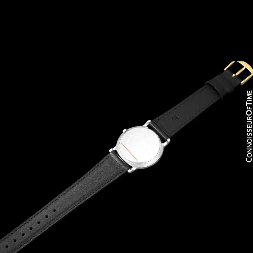 Hermes Sellier Mens Midsize Unisex Watch - Stainless Steel & 18K Gold
